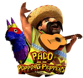 Paco and the popping peppers tragaperras