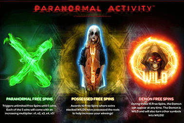 tragaperras Paranormal Activity