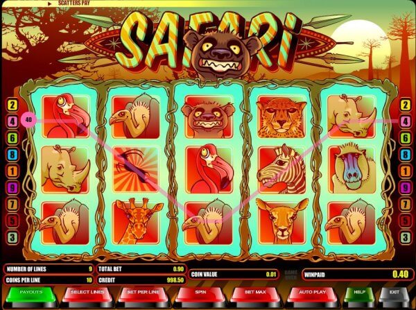 tragamonedas Safari