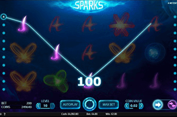 Sparks tragamonedas