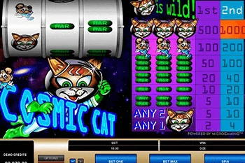 Cosmic Cat tragamonedas