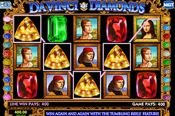 Da Vinci Diamonds tragamonedas