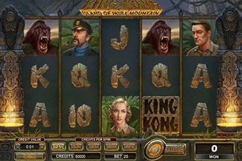 King Kong Island of Skull Mountain tragamonedas