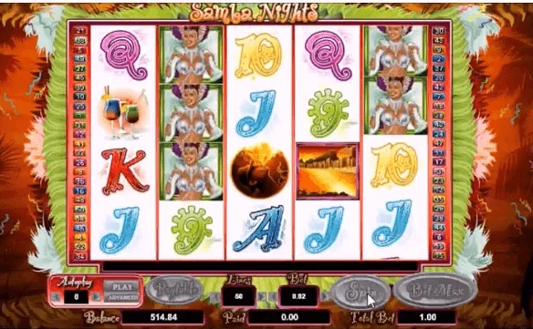 Tragaperras Samba Nights