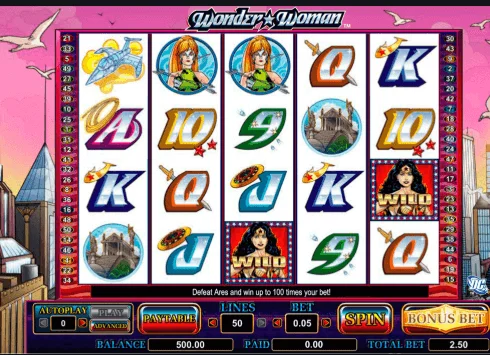 Tragaperras Wonder Woman