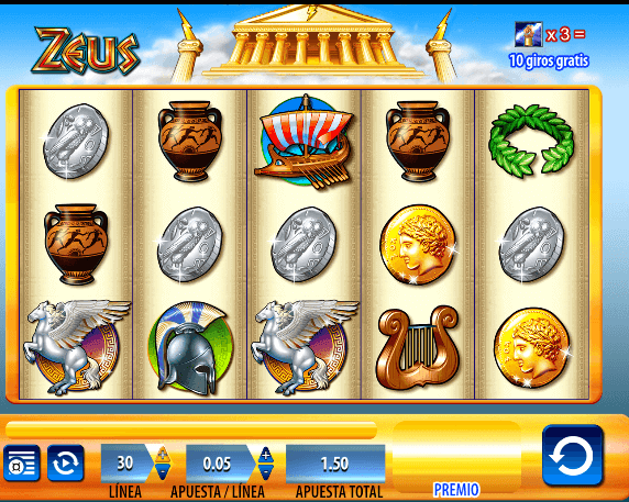 Tragamonedas Zeus