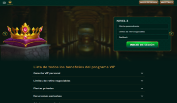 Casinia programa vip