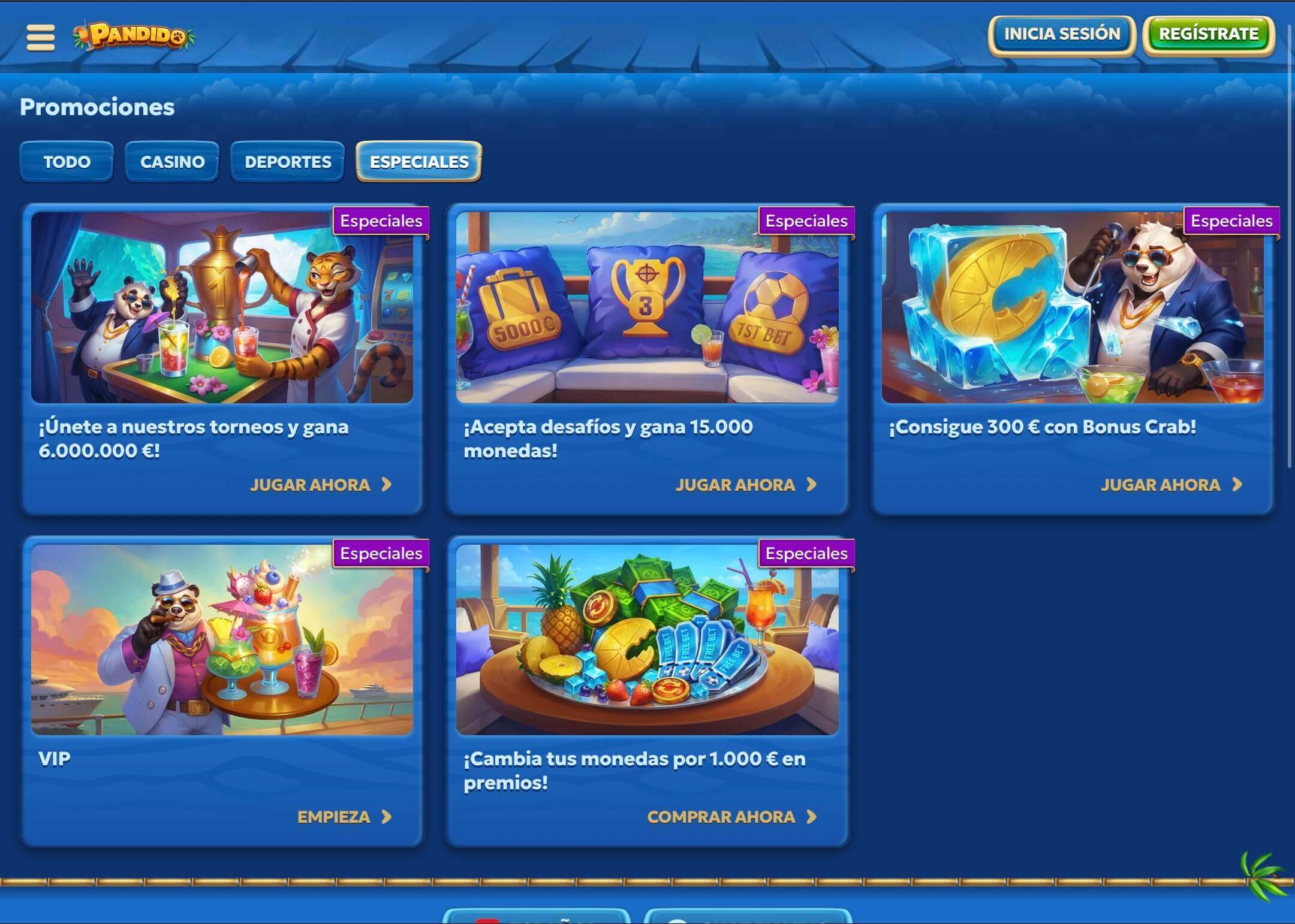 pandido casino promociones 2